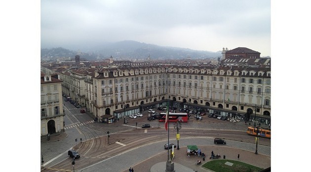 panorama piazza castello