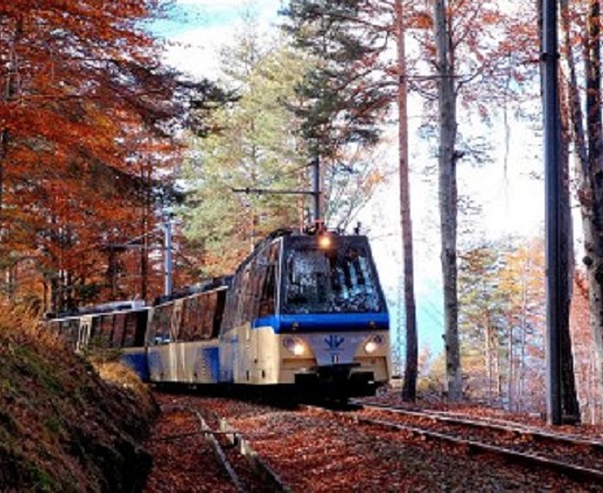 Colori d’autunno in treno