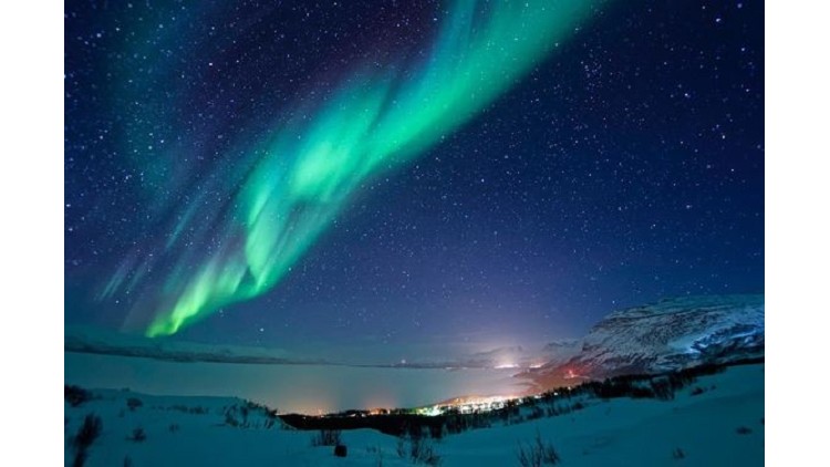 Aurora Boreale nella Lapponia Finlandese